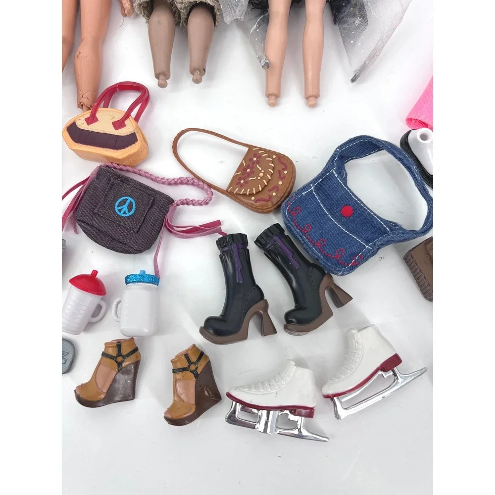 Vintage Bratz Doll Lot Boyz‎ MGA 2001 2003 Accessories Clothes Shoes AS IS